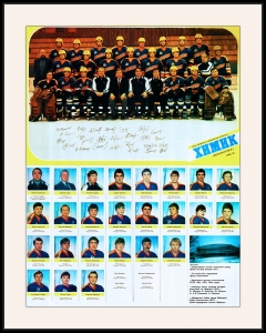 Оригинальный советский плакат хоккейный клуб Химик хоккей