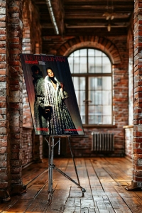 Оригинальный советский плакат Бухара каракуль СССР Союзпушнина шуба меховые изделия