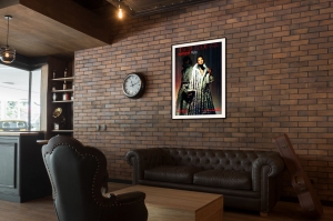 Оригинальный советский плакат Бухара каракуль СССР Союзпушнина шуба меховые изделия