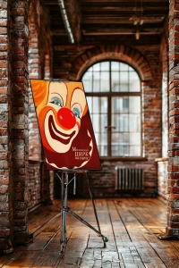 Оригинальный советский плакат Цирк Москвы на сцене