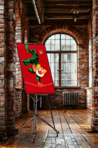 Оригинальный советский плакат на сцене Московский цирк