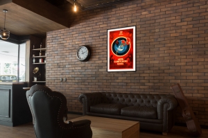 Оригинальный плакат СССР день советского кино 27 августа