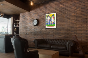 Оригинальный плакат СССР взаимное уважение в семье забота о воспитании детей семья семейные ценности