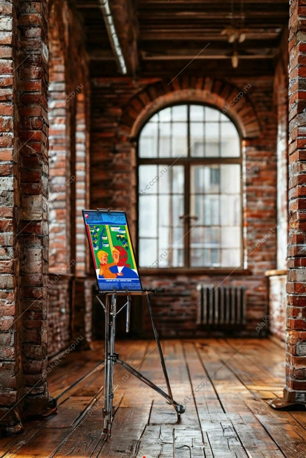 Оригинальный плакат СССР социальной сфере села ускоренное развитие семья