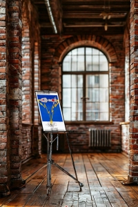 Оригинальный плакат СССР эксперимент космический резонанс политический СССР США космос Союз-Аполлон