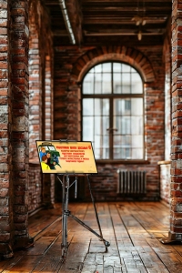 Оригинальный плакат СССР учебный автомобиль автошкола ДОСААФ обучение вождению автомобиля