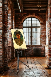 Оригинальный советский плакат Гикало Николай Федорович