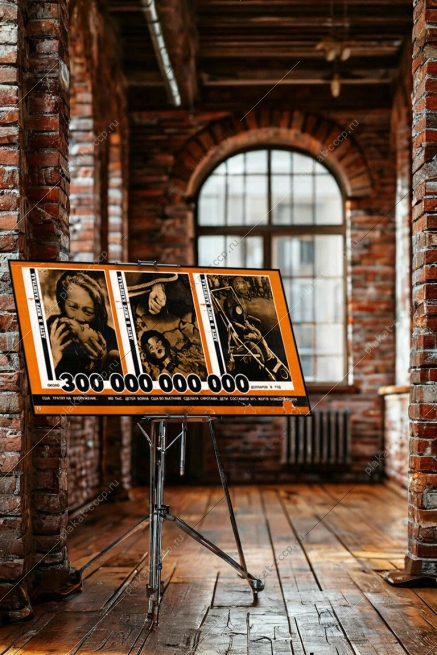 Оригинальный плакат СССР дети в мире капитала Вьетнам