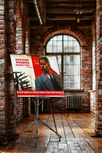 Оригинальный плакат СССР буржуазия враждебна культуре вот он дух современной буржуазной культуры отвратительный позорный дух