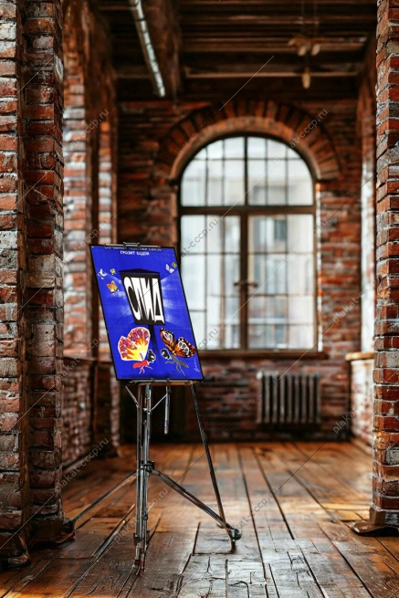 Оригинальный советский плакат вирус СПИД