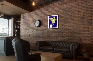 Оригинальный советский плакат алкоголь и наркотики спутники СПИДА