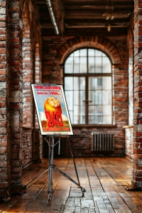 Оригинальный плакат СССР труженики Белгородской области сахарная свекла