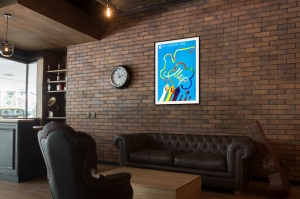 Оригинальный советский плакат Африка фестиваль молодежи студентов 1985