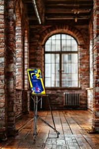 Оригинальный плакат СССР стройка