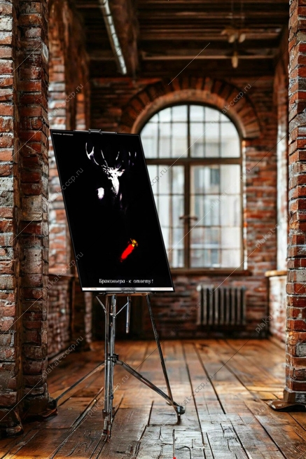 Оригинальный плакат СССР браконьерство