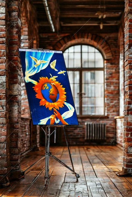 Оригинальный плакат СССР сохраним мир