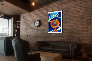 Оригинальный плакат СССР сохраним мир