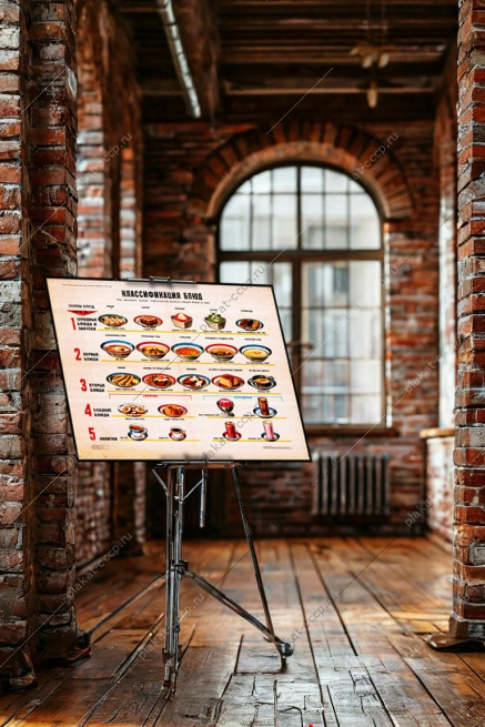 Оригинальный советский плакат СССР классификация блюд