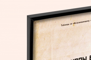 Оригинальный советский плакат СССР классификация блюд