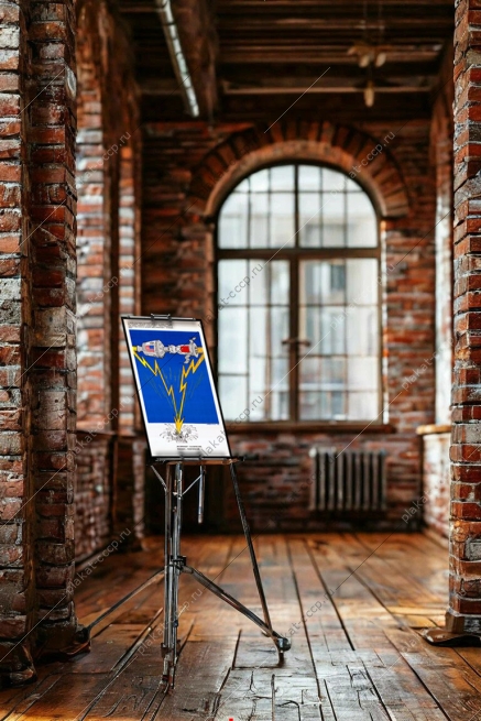 Оригинальный плакат СССР эксперимент космический резонанс политический