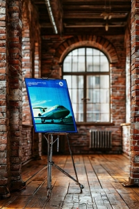 Оригинальный советский плакат СССР аэрофлот