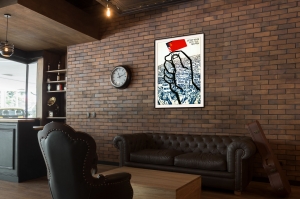 Оригинальный советский плакат СССР договор СССР и США