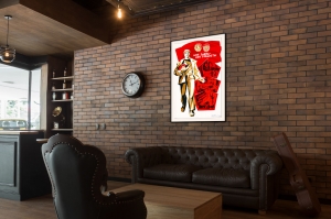 Оригинальный советский плакат мой завод моя гордость промышленность