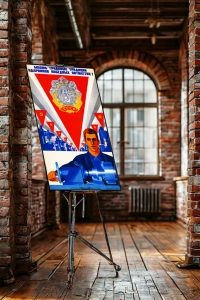 Оригинальный плакат СССР множь трудовые традиции ударников победных пятилеток промышленность производство