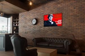 Оригинальный плакат СССР планам 11 пятилетки рабочую инициативу