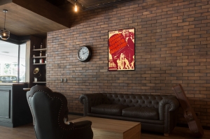 Оригинальный плакат СССР планам партии рабочую гарантию