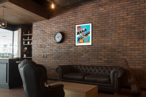 Оригинальный плакат СССР первичная организация ДОСААФ