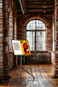 Оригинальный плакат СССР народный контроль