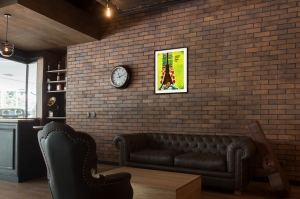 Оригинальный плакат СССР оберегайте чистоту родного села