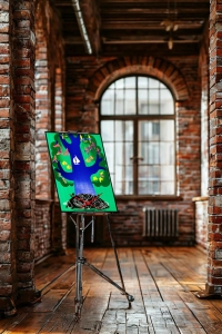 Оригинальный плакат СССР туризм экология бытовой мусор