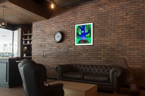 Оригинальный плакат СССР туризм экология бытовой мусор