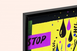 Оригинальный плакат СССР кислотные дожди экология загрязнение воздуха