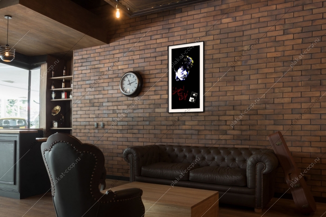 Оригинальный плакат СССР Виктор Цой