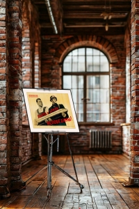 Оригинальный плакат СССР народ и армия непобедимы работники тыла военное производство снарядов оружия в тылу