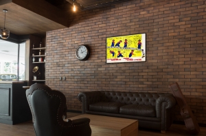 Оригинальный советский плакат рабочий уничтожь гульбу и простой