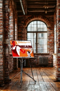 Оригинальный плакат СССР кто не работает тот не ест