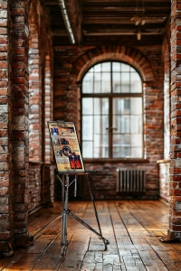 Оригинальный плакат СССР человек готовится к полету