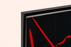 Оригинальный плакат СССР Бьемся мы здорово колем отчаянно внуки Суворова дети Чапаева