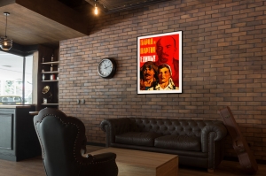 Оригинальный плакат СССР народ и партия едины