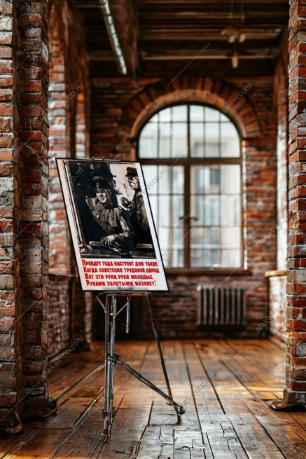 Оригинальный плакат СССР железнодорожный транспорт жд поезд машинист профессия пройдут года наступят дни такие когда советский трудовой народ вот эти руки руки молодые руками золотыми назовет