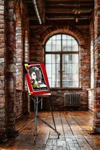 Оригинальный плакат СССР голосую за аренду хозрасчет деловитость перестройка экономика