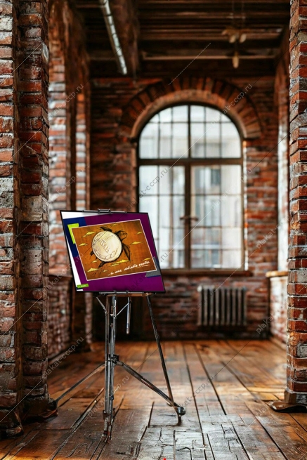 Оригинальный плакат СССР курс рубля финансы