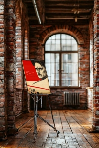 Оригинальный советский плакат критика