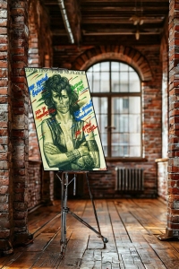 Оригинальный советский плакат рок