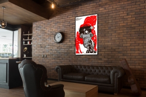 Оригинальный советский плакат кое кто стремится доказать что колес в телеге нужно пять