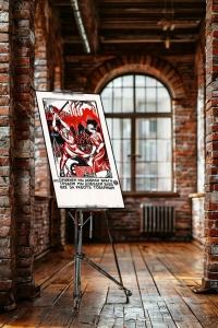 Оригинальный советский плакат оружием мы добили врага трудом мы добудем хлеб за работу товарищи коллективизация